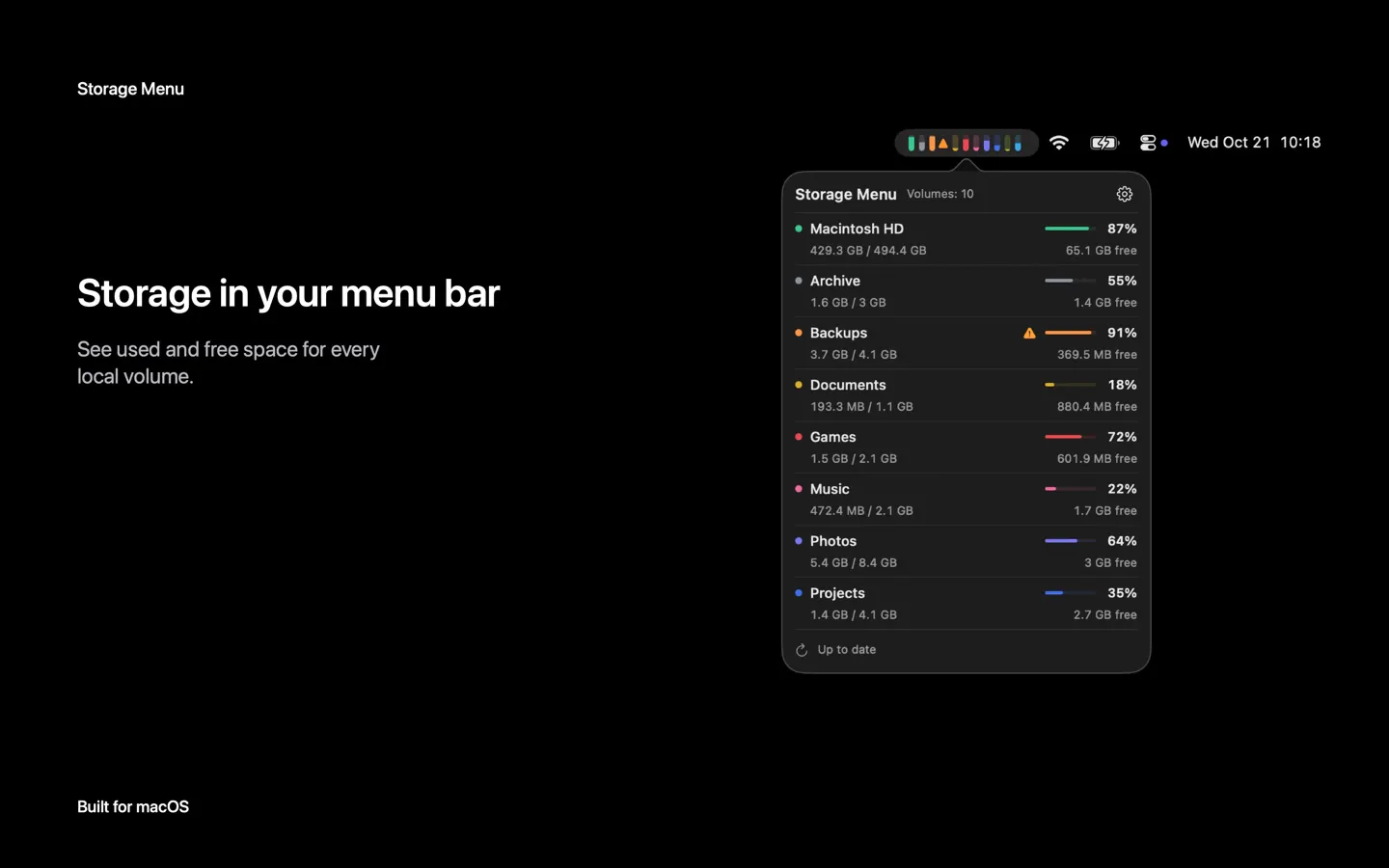 Storage Menu gallery image