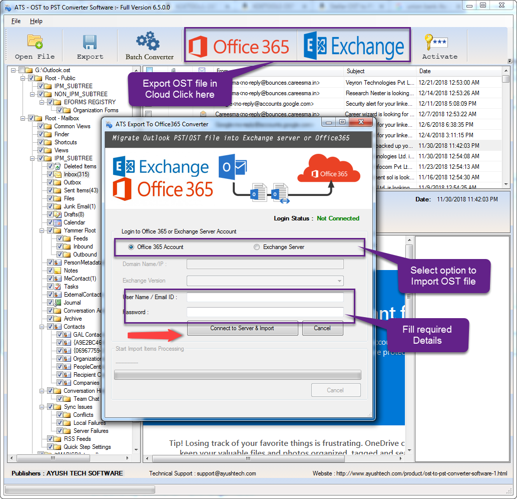 Advance OST To PST Converter gallery image