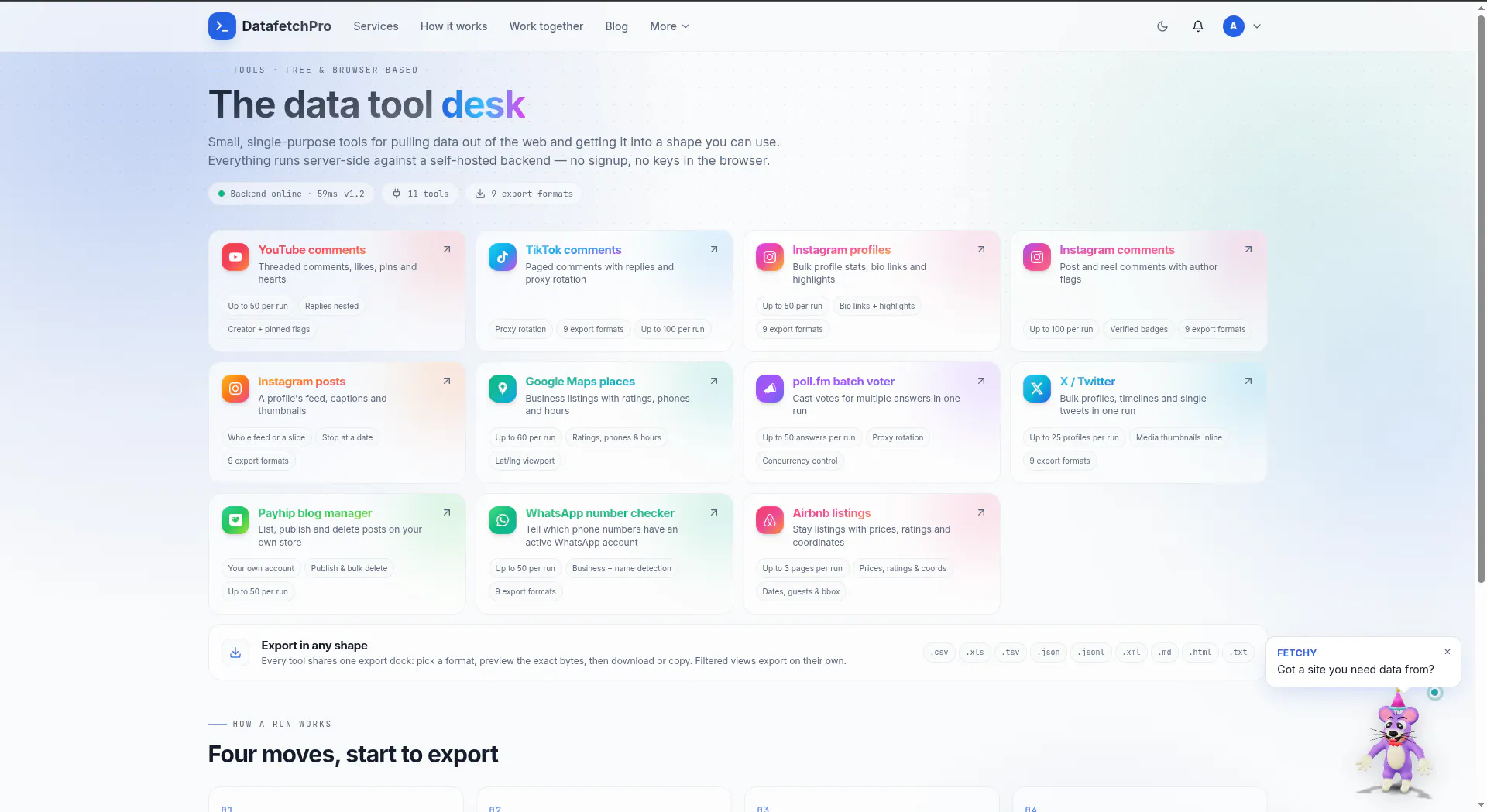 DatafetchPro Tools