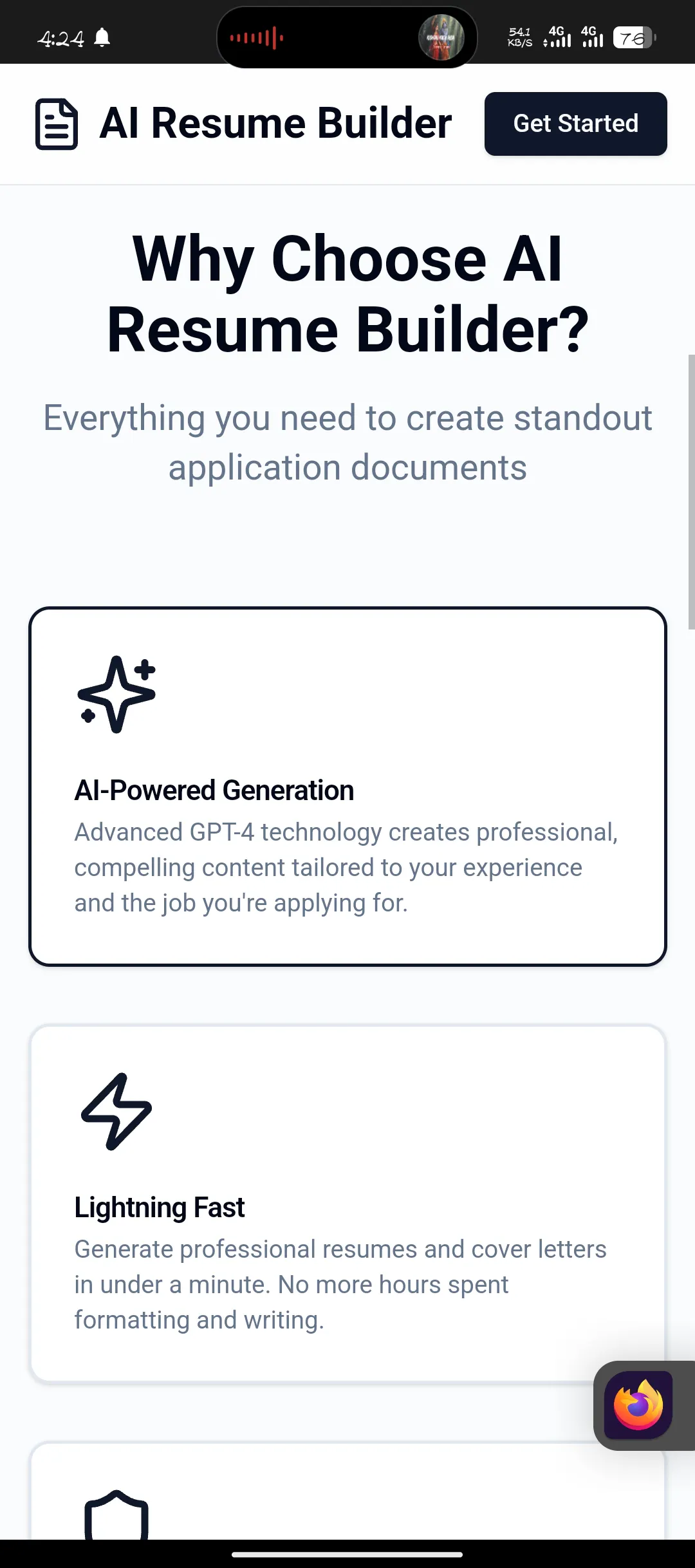 Banner del producto AI RESUME BUILDER