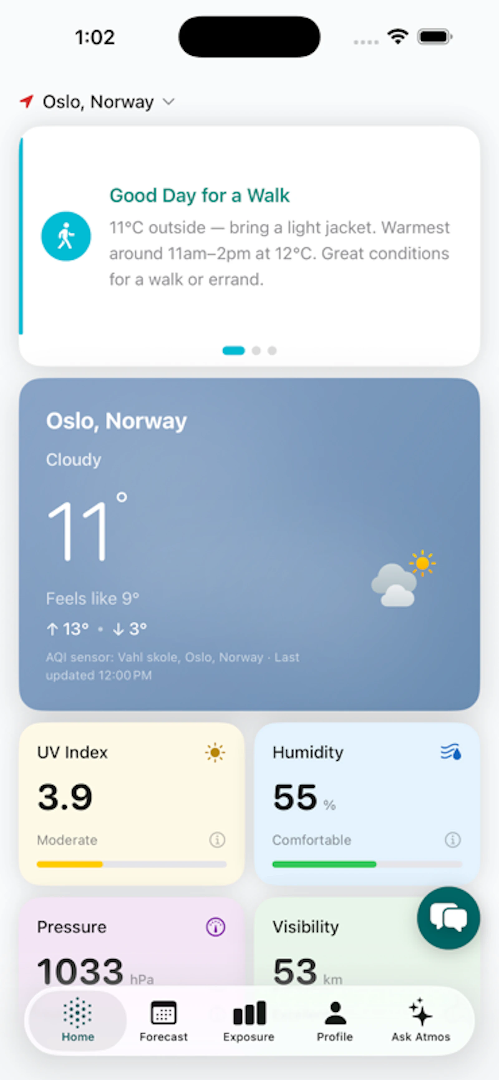 Atmos screenshot 1