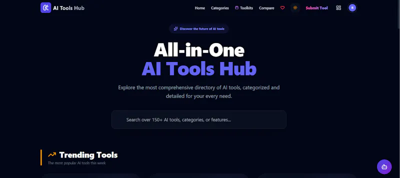 AI TOOL HUB screenshot 1