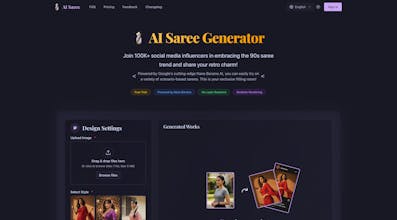 AI Saree gallery image