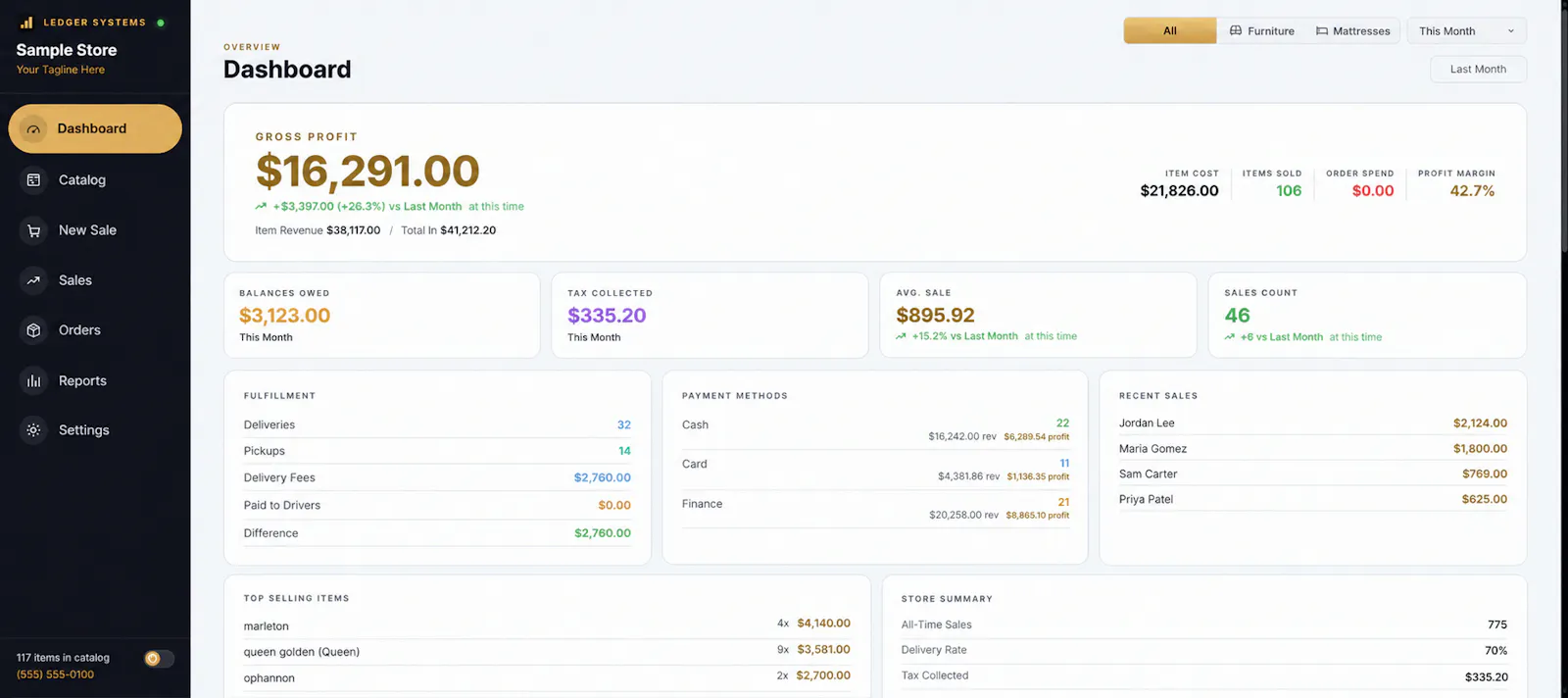 Ledger Systems screenshot 3