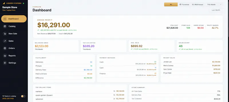 Ledger Systems screenshot 3