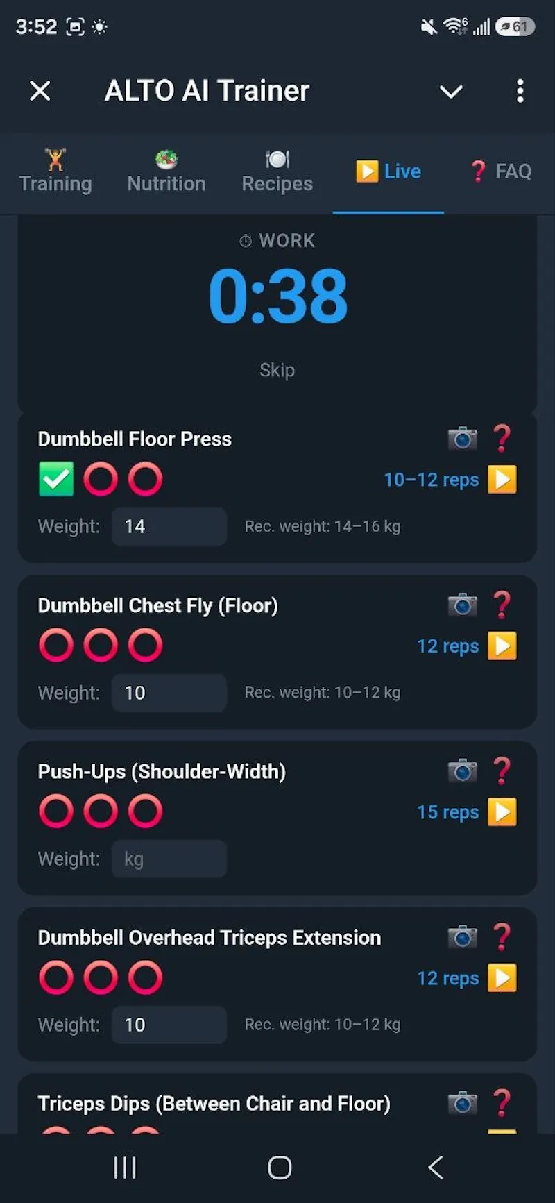 ALTO AI Trainer screenshot 3