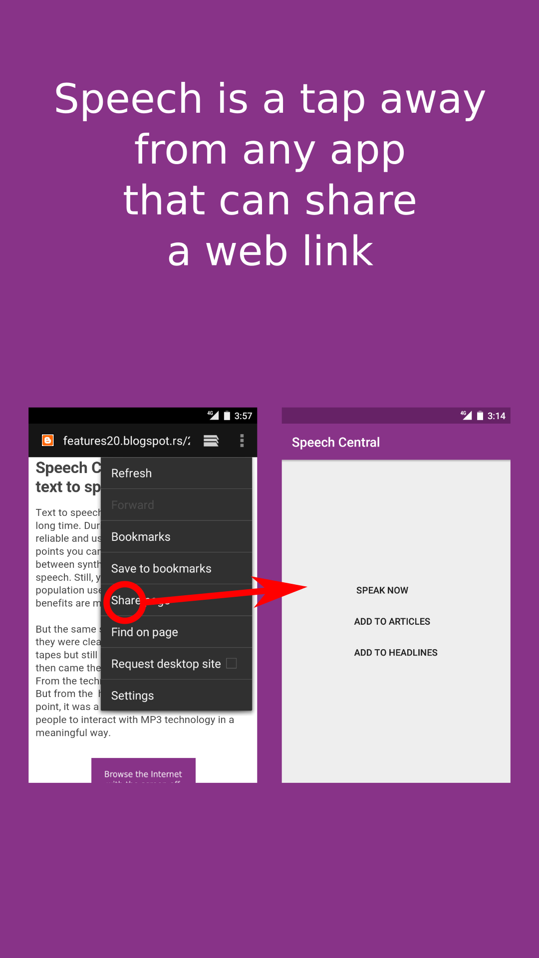 Speech Central for Android gallery image