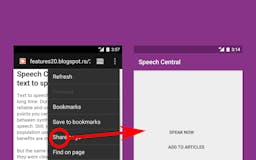 Speech Central for Android media 3