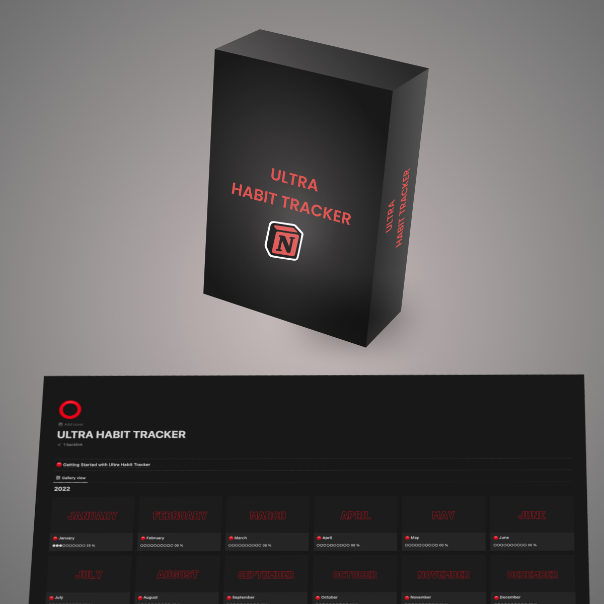 [NOTION] ULTRA HABIT TRACKER