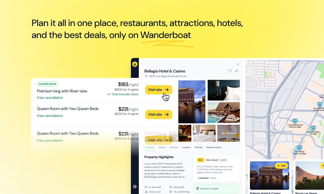 Wanderboat 2.0 - AI kısayolunuz yemek, görmek ve yapmak için en iyi yerlere kısayol medya 7