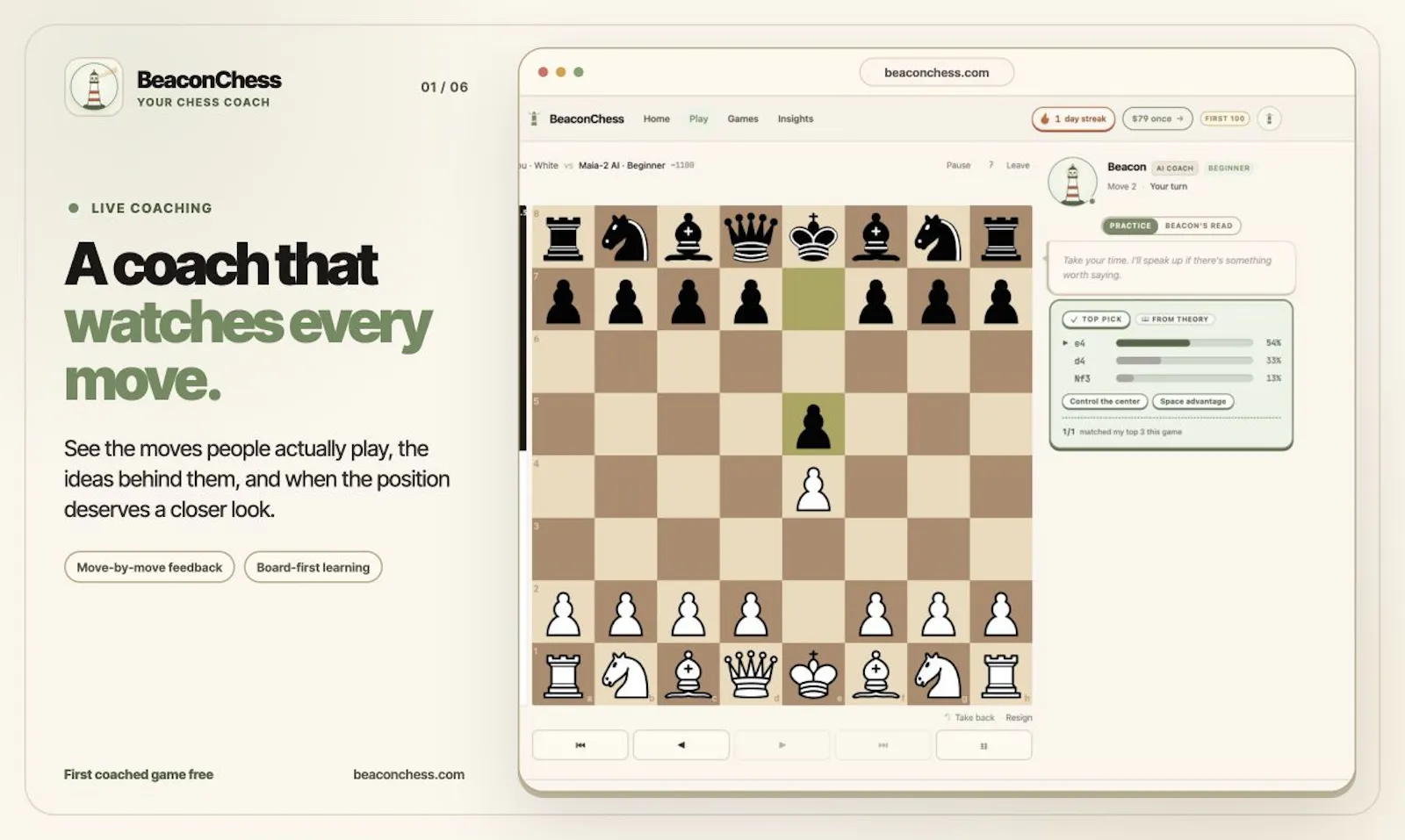 BeaconChess screenshot 2