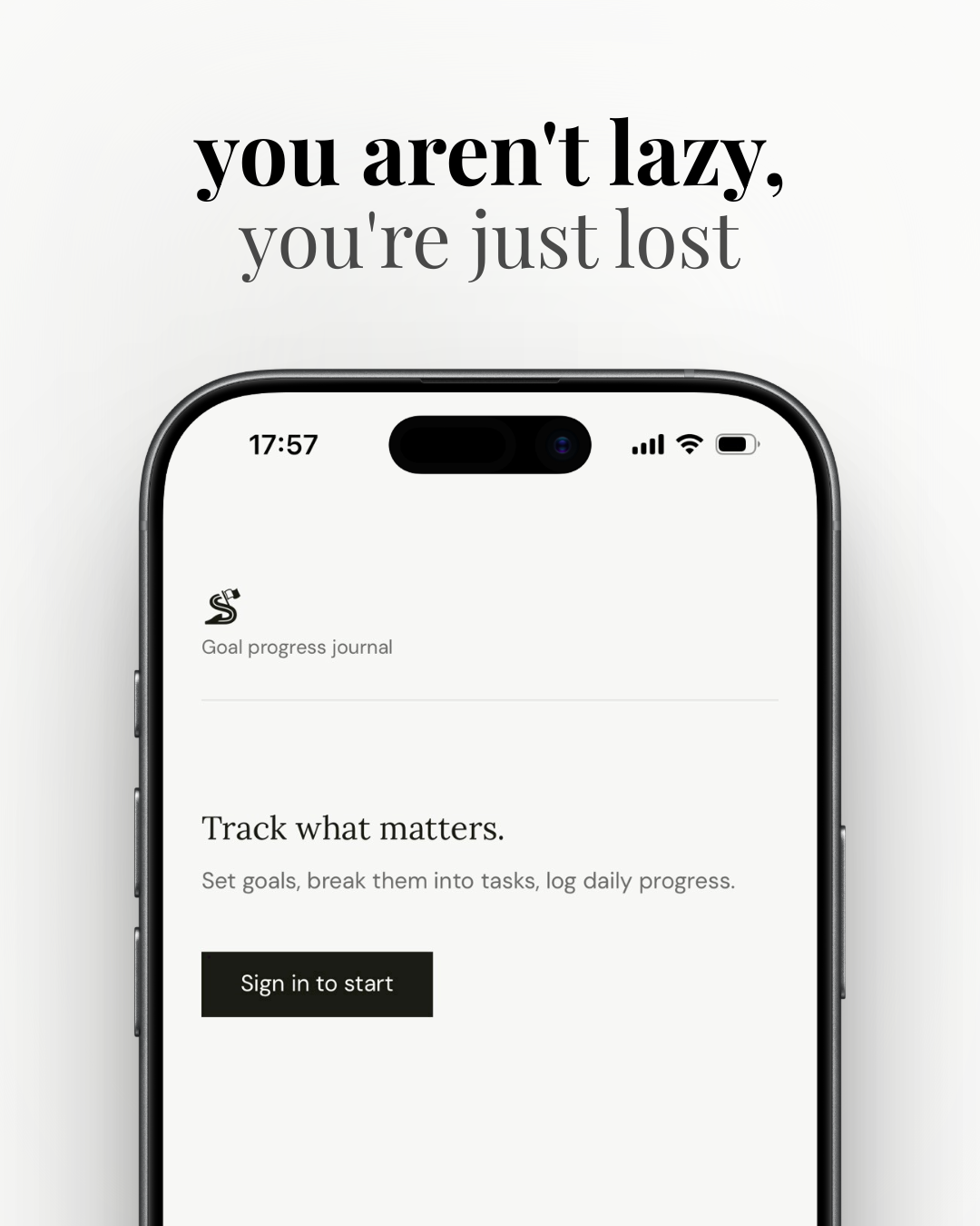 Stride — Goal Progress Journal gallery image