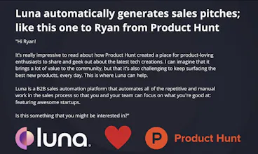 Luna - Your AI Sales Assistant gallery image
