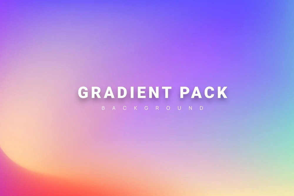 Sáng tạo với 25 gói gradient miễn phí