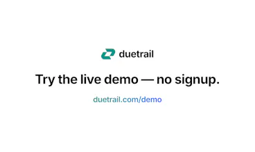 DueTrail gallery image