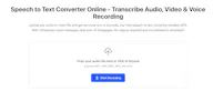 Speech to Text Converter Online