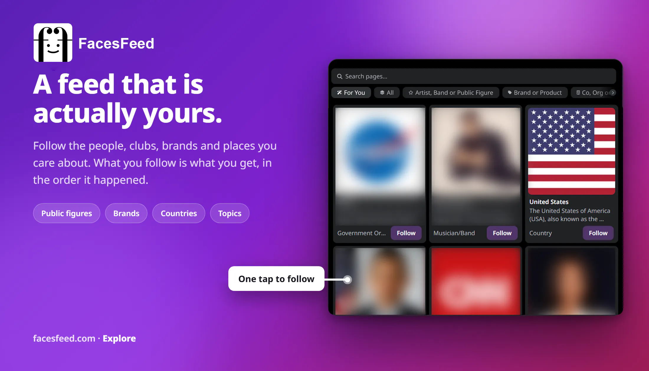 FacesFeed gallery image