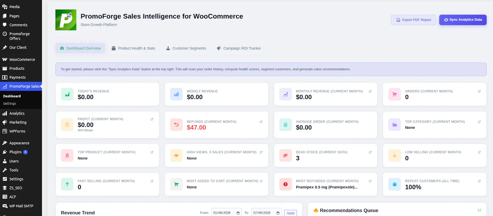 PromoForge Sales Intelligence screenshot 2
