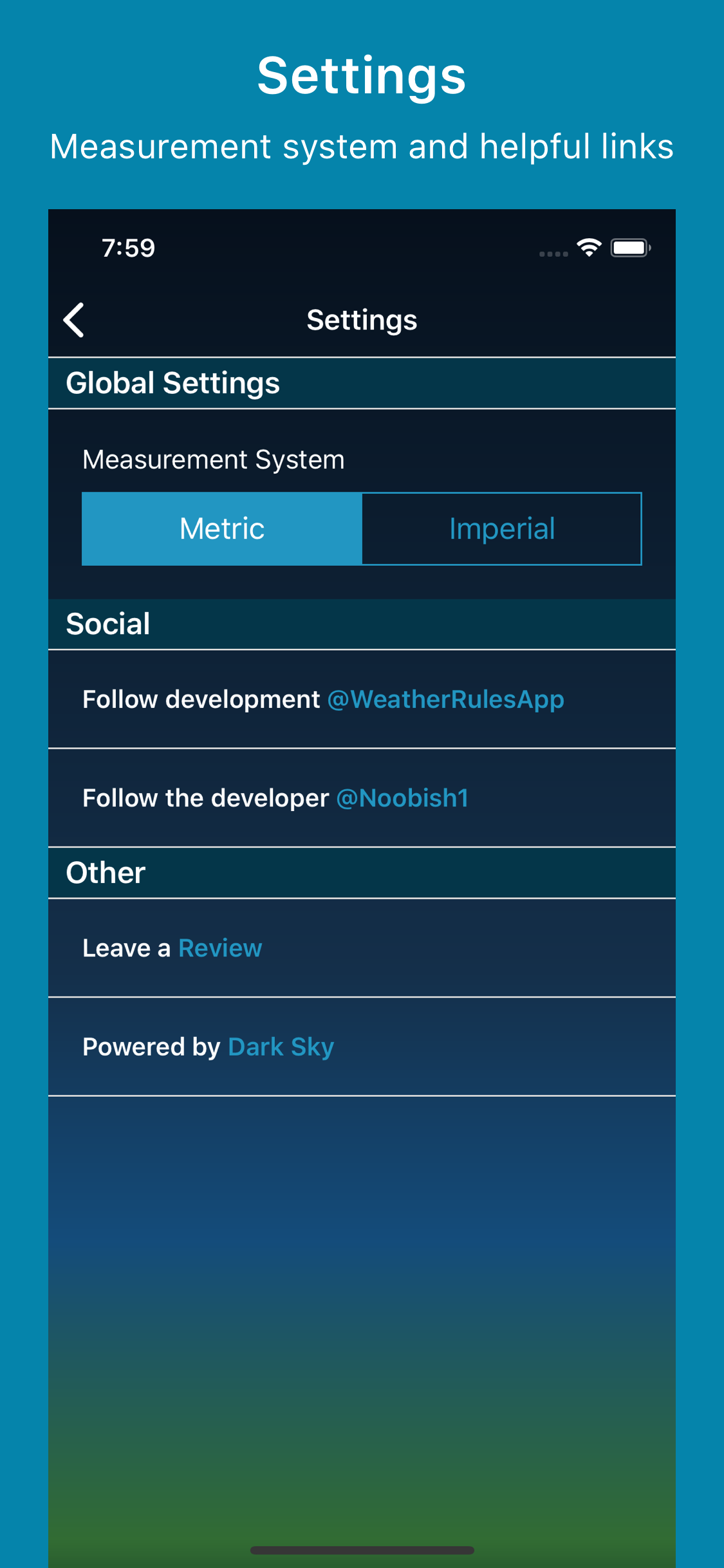 WeatherRules gallery image