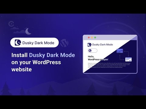 Dusky Dark Mode gallery image