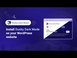 Dusky Dark Mode gallery image
