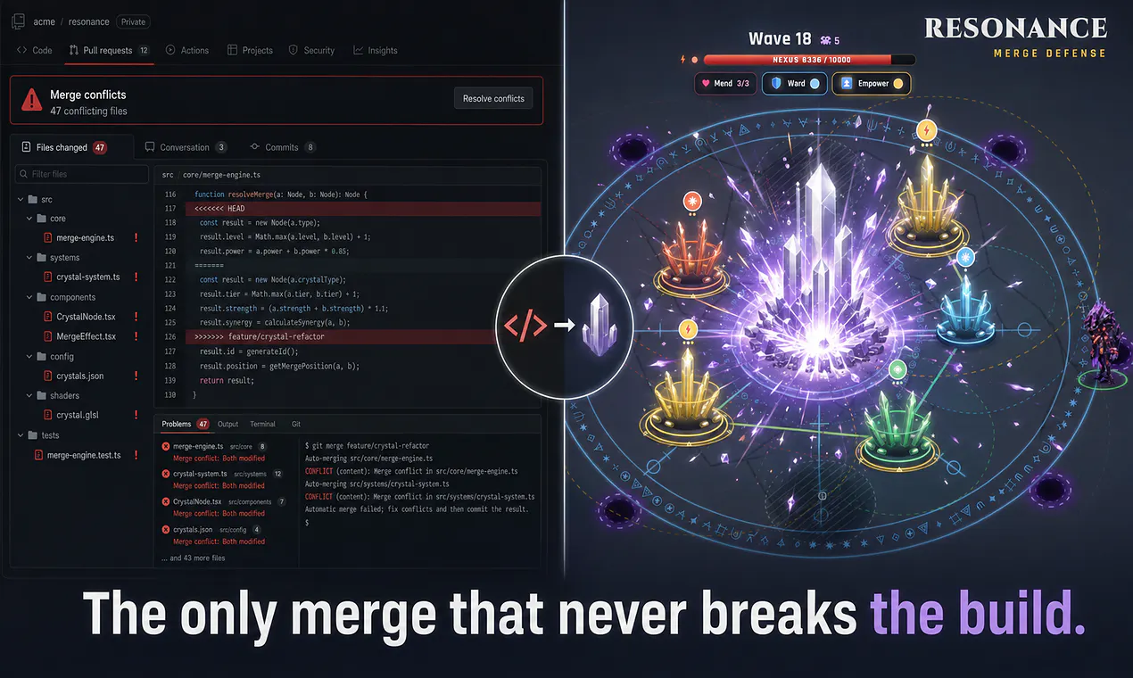 Resonance Merge Defense gallery image