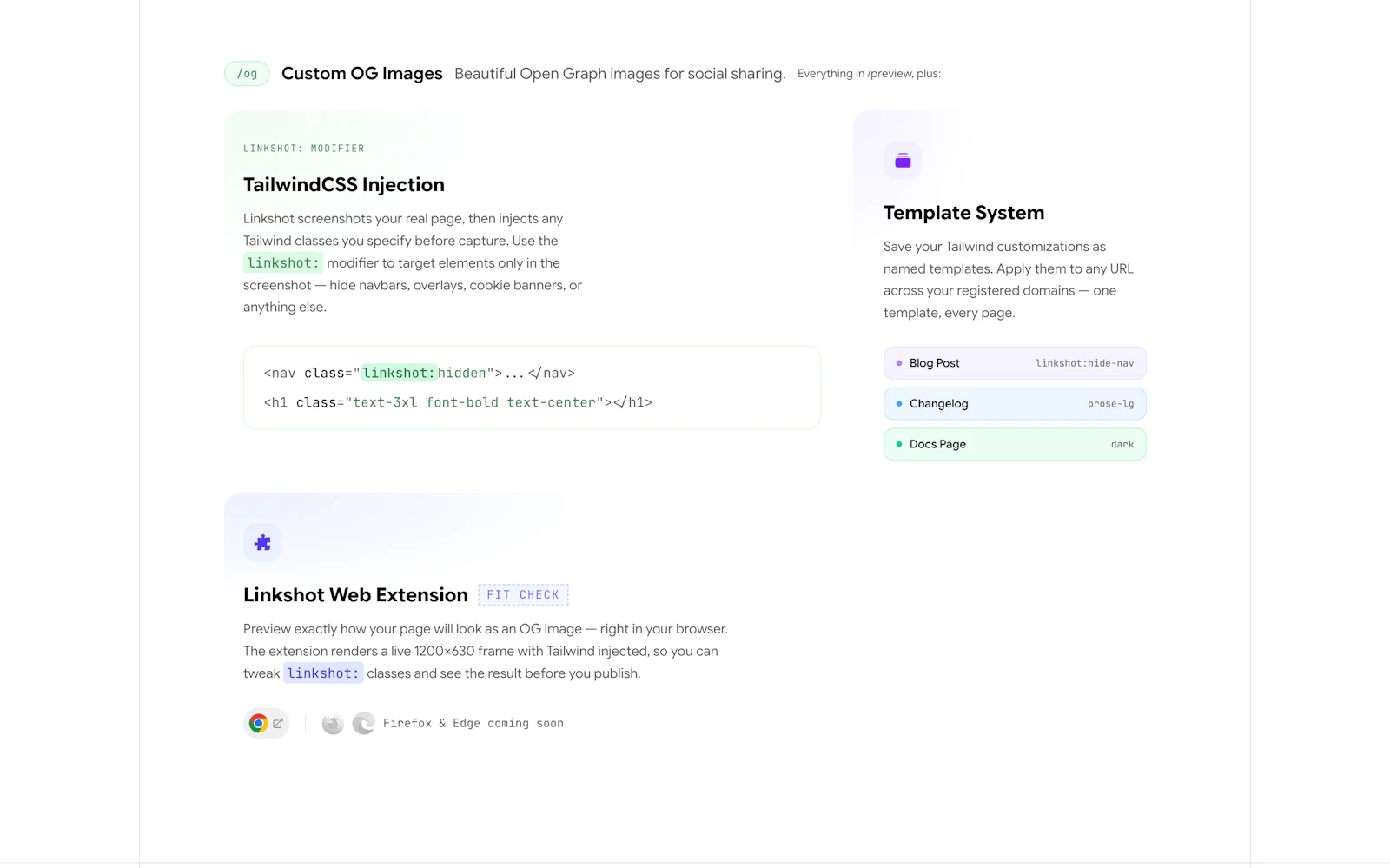 Linkshot — OG Images for Your Website screenshot 2