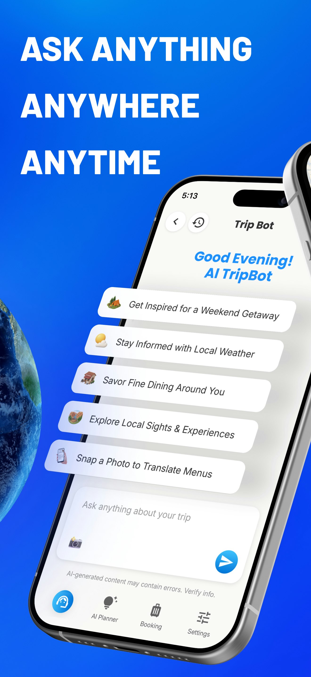 AI TripBot - Screenshot 2 preview