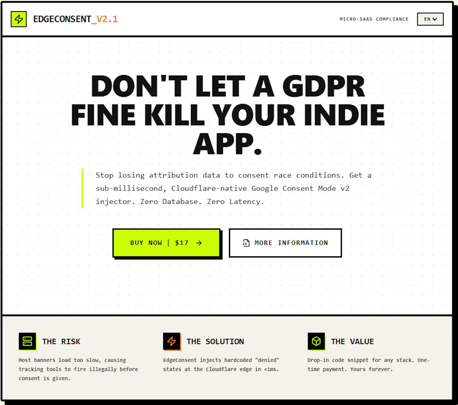 EDGECONSENT screenshot 2