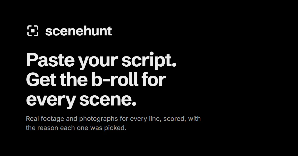 SceneHunt gallery image