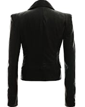 Captain Marvel Biker Leather Jacket gallery image