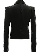 Captain Marvel Biker Leather Jacket gallery image
