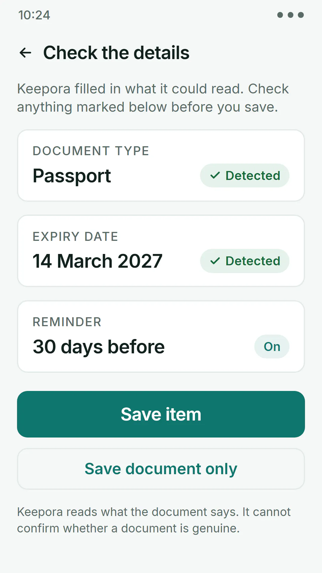 Keepora: Private Organizer gallery image