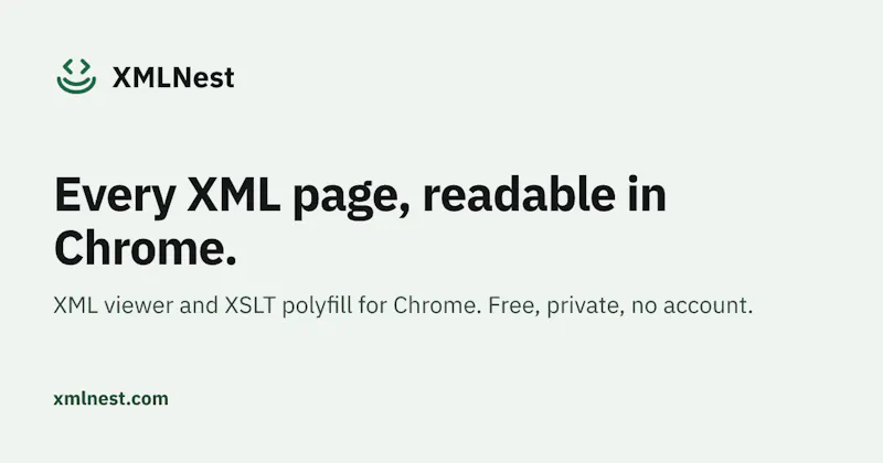 XMLNest screenshot 1