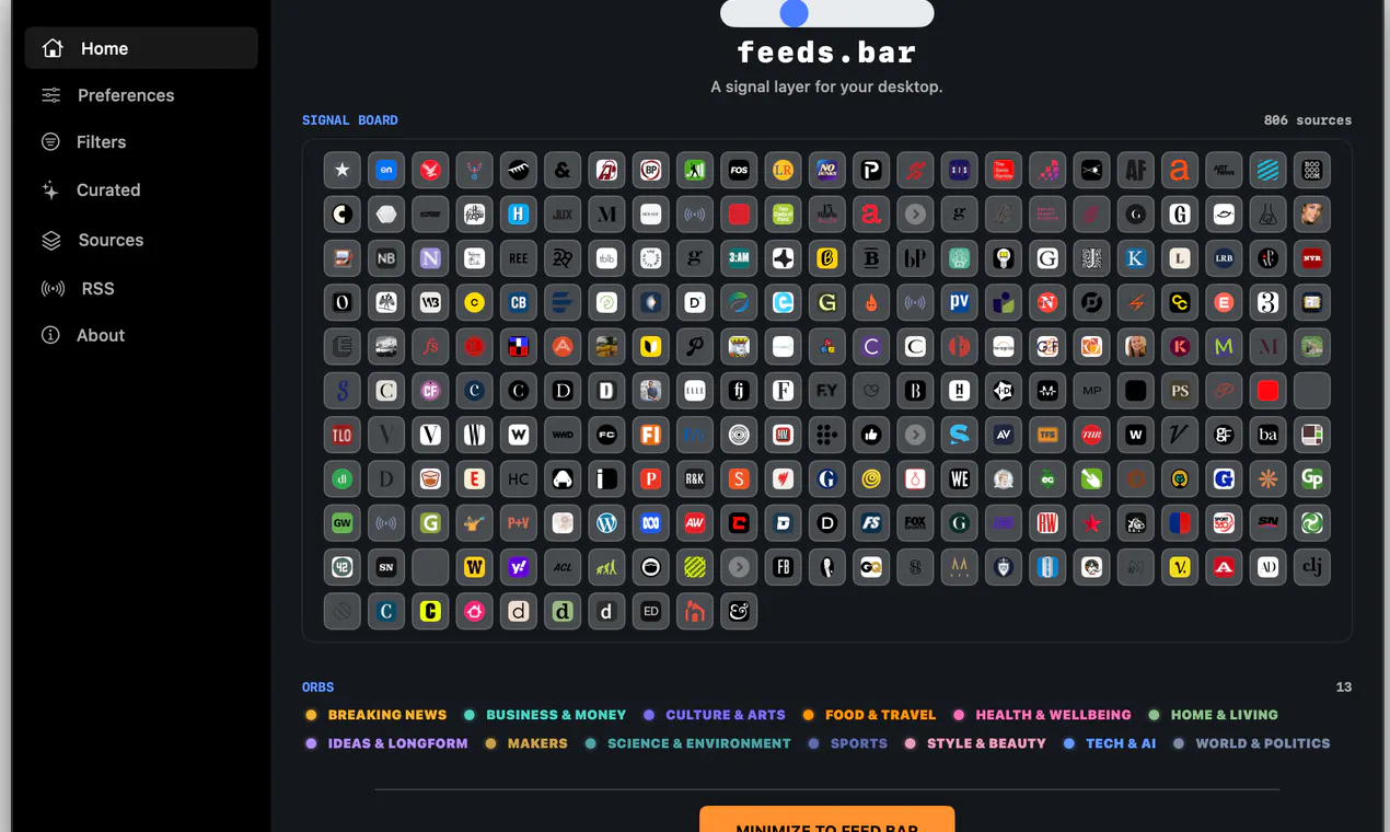 FeedsBar gallery image