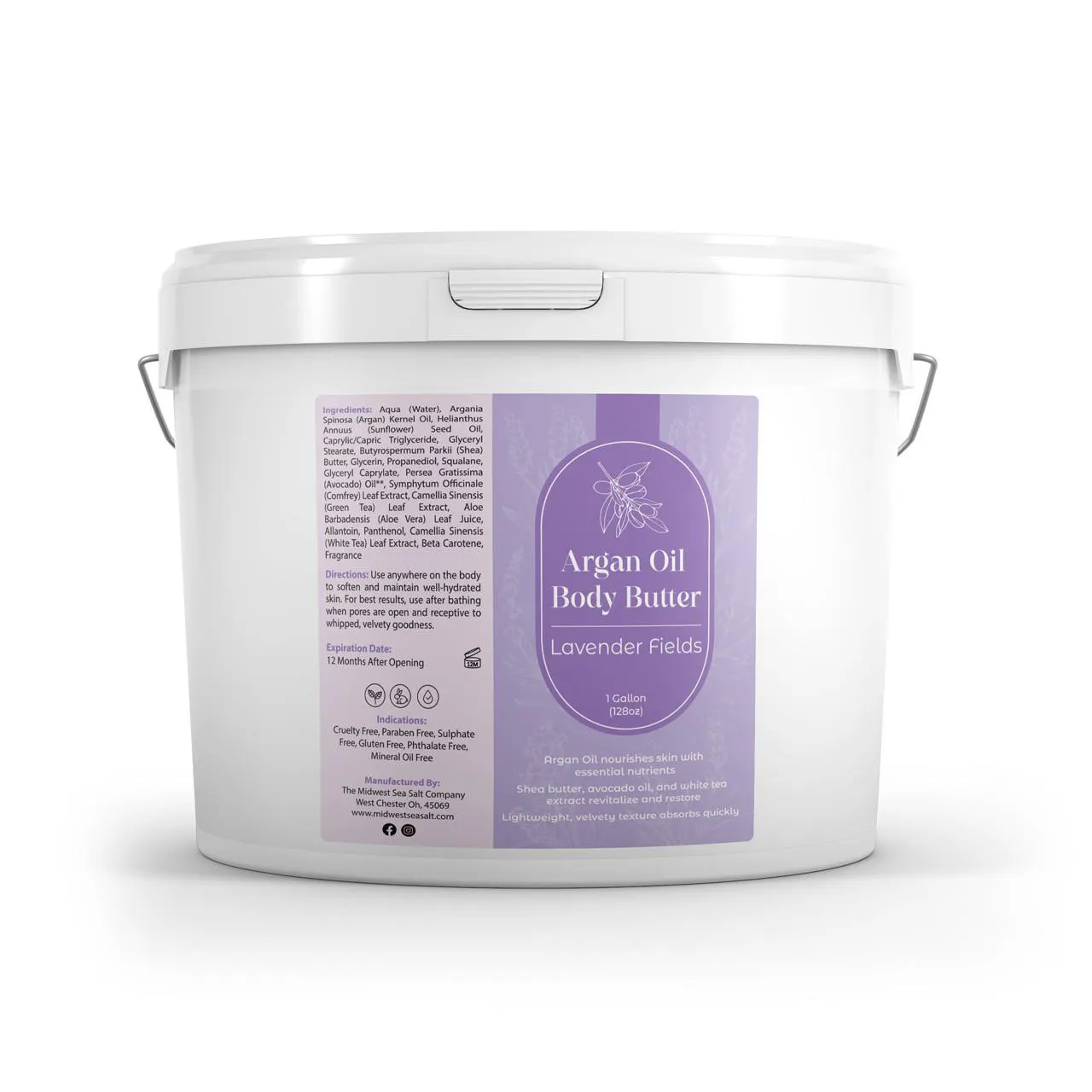 Lavender Fields Argan Oil Body Butter gallery image
