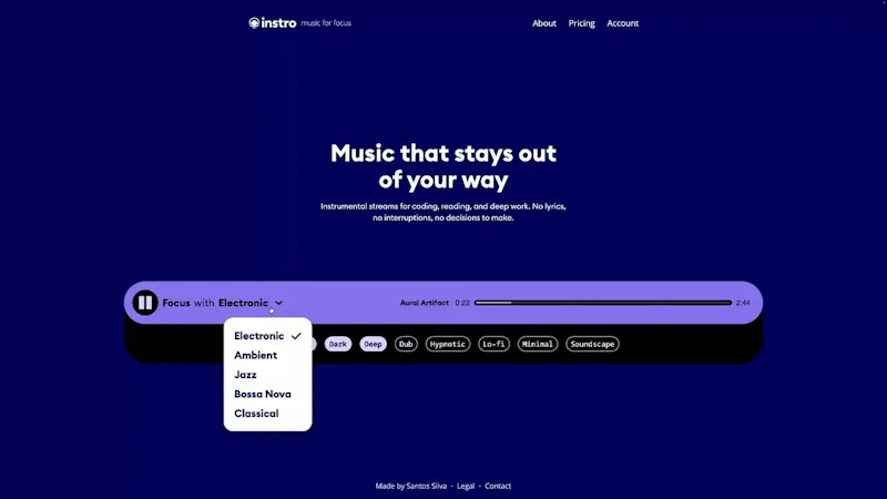 Instro screenshot 1 (video preview)