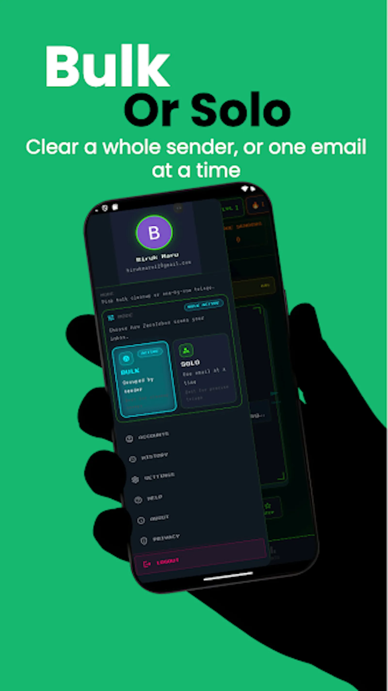 ZeroInbox screenshot 2