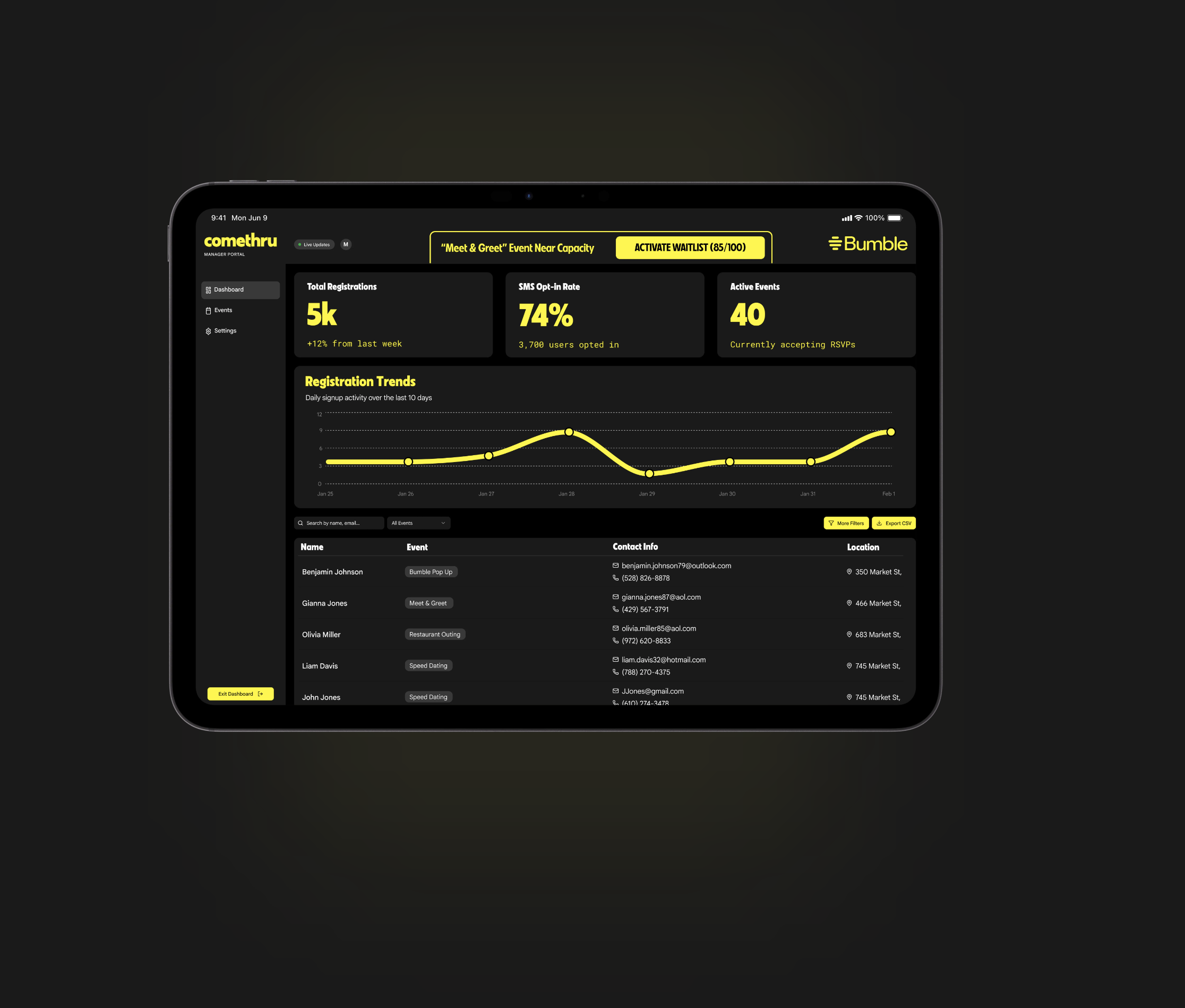 comethru gallery image