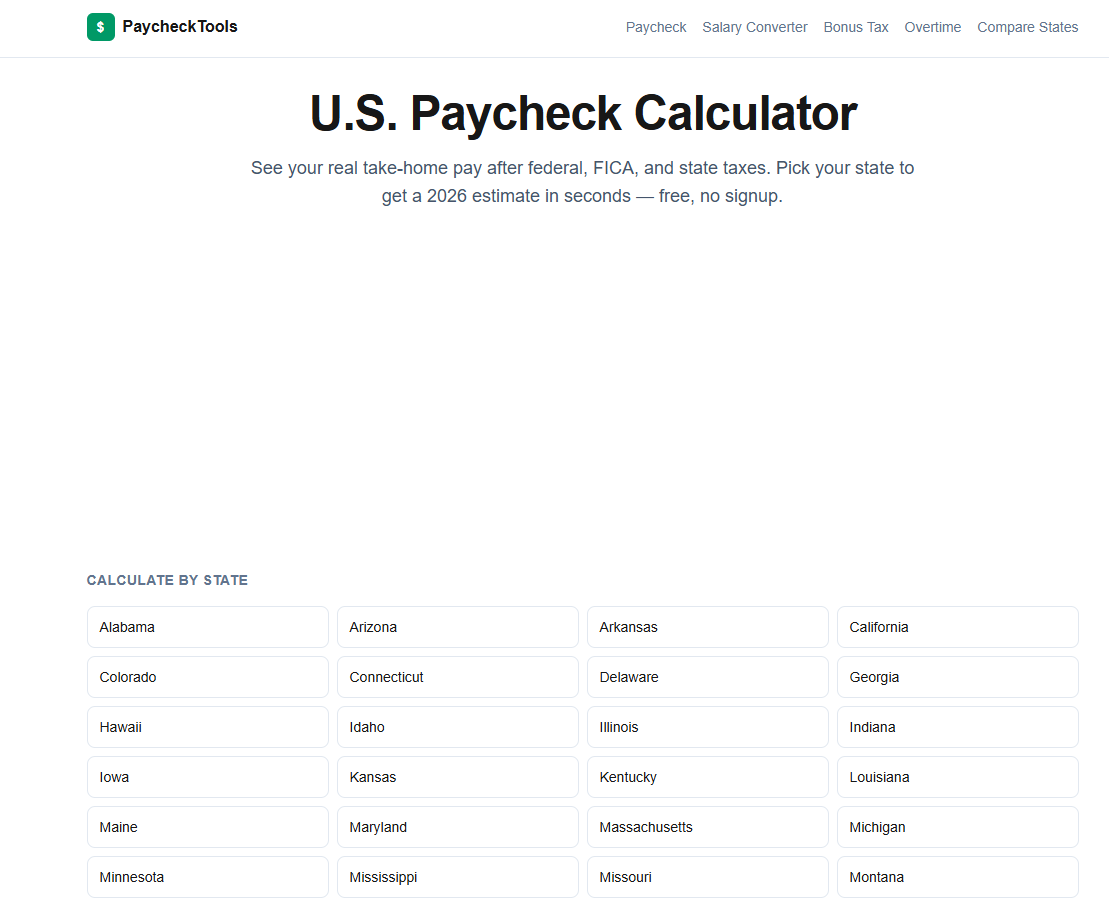 PaycheckTools gallery image