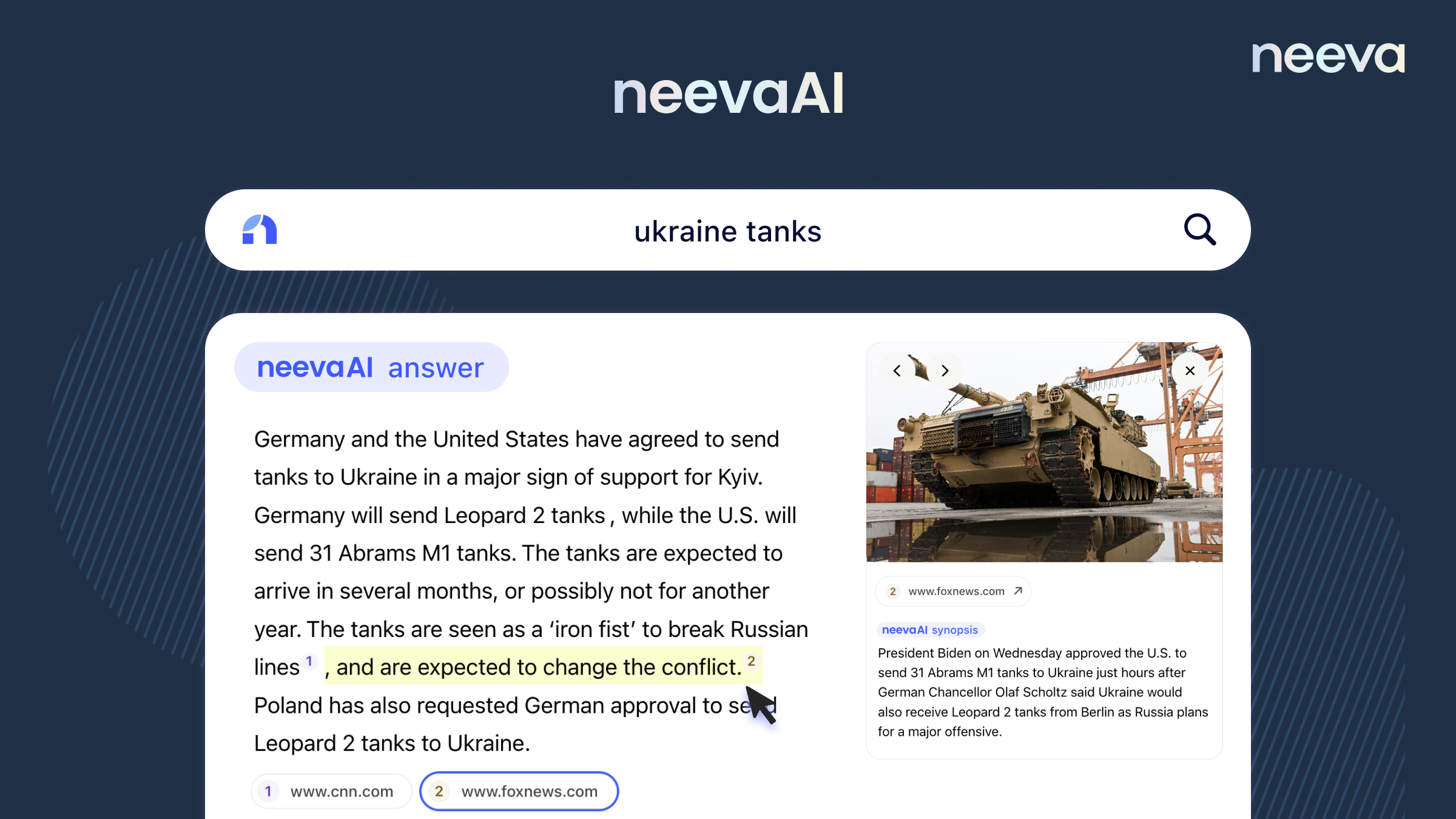 Найвай - Поиск питания AI, чтобы получить ответы, а не рекламу медиа 5