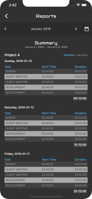 Agile Log - Time Tracker gallery image