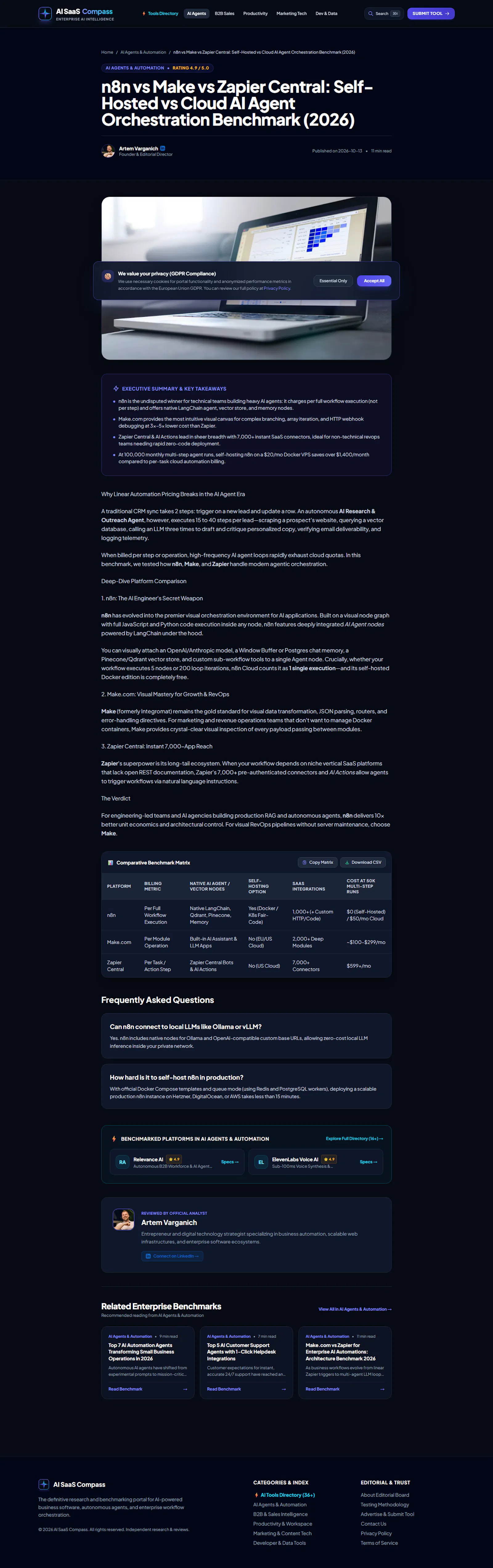 AI SaaS Compass screenshot 2
