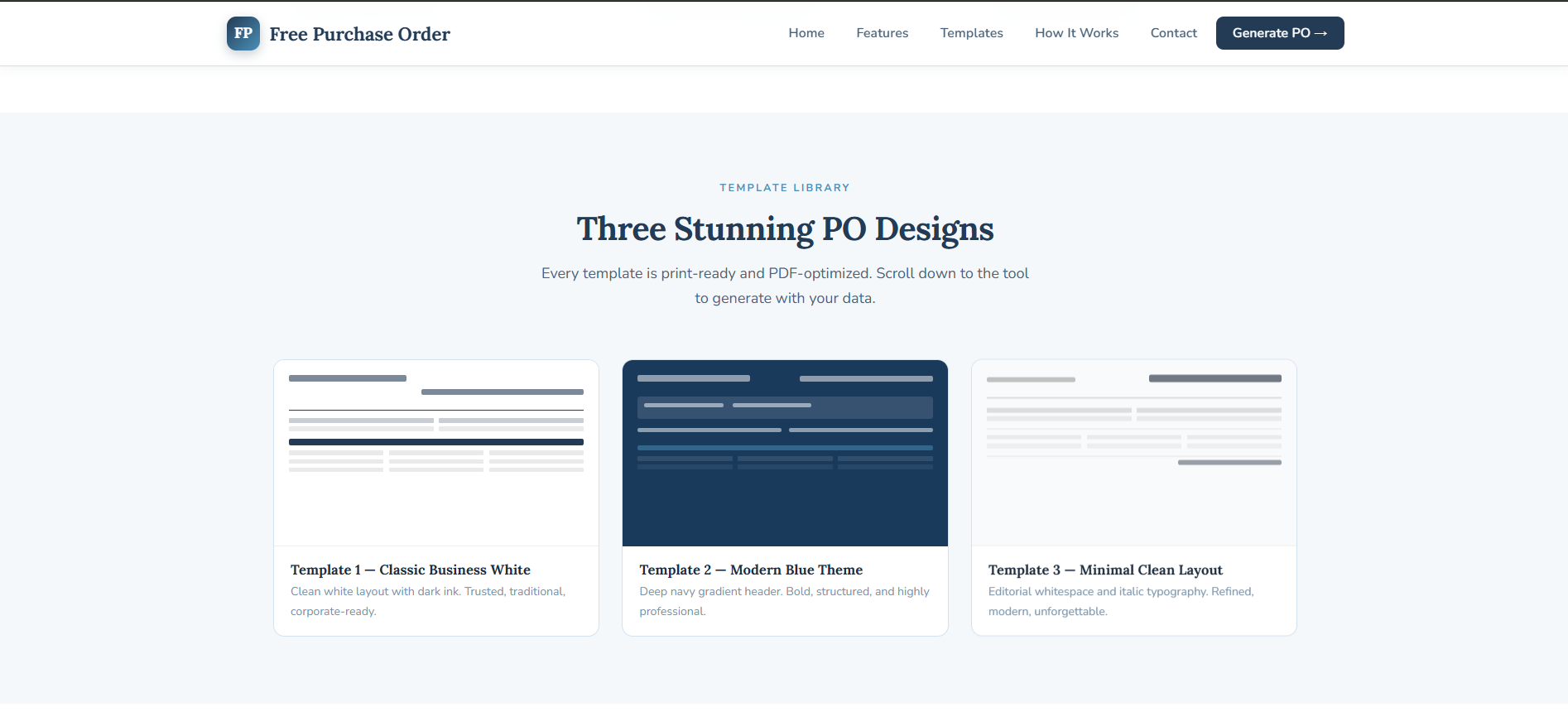 Free Purchase Order  gallery image