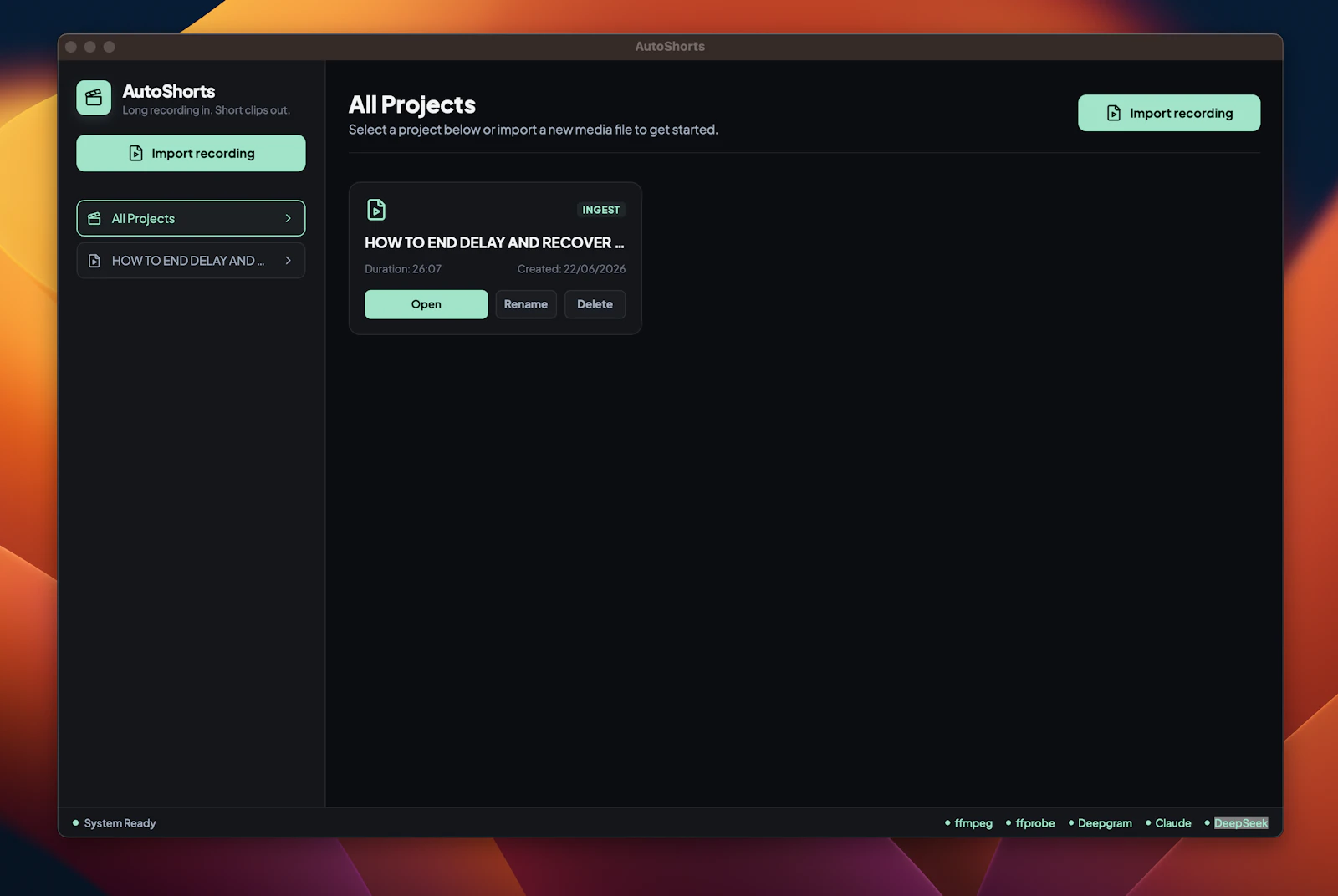 Autoshorts screenshot 3