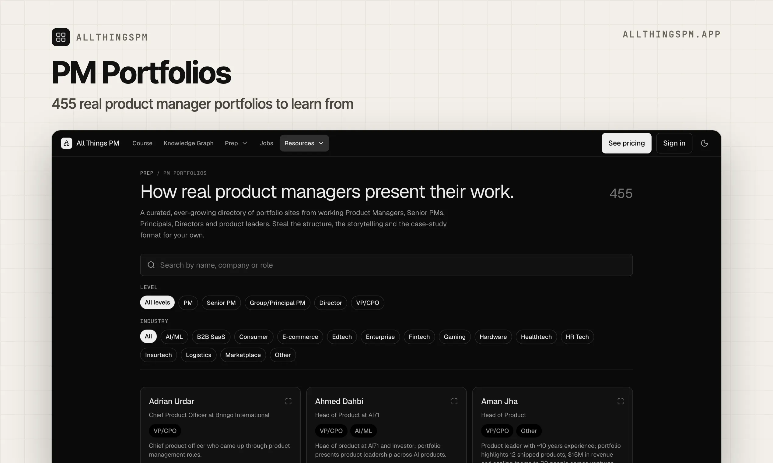 PM Portfolios by AllthingsPM 截图 1