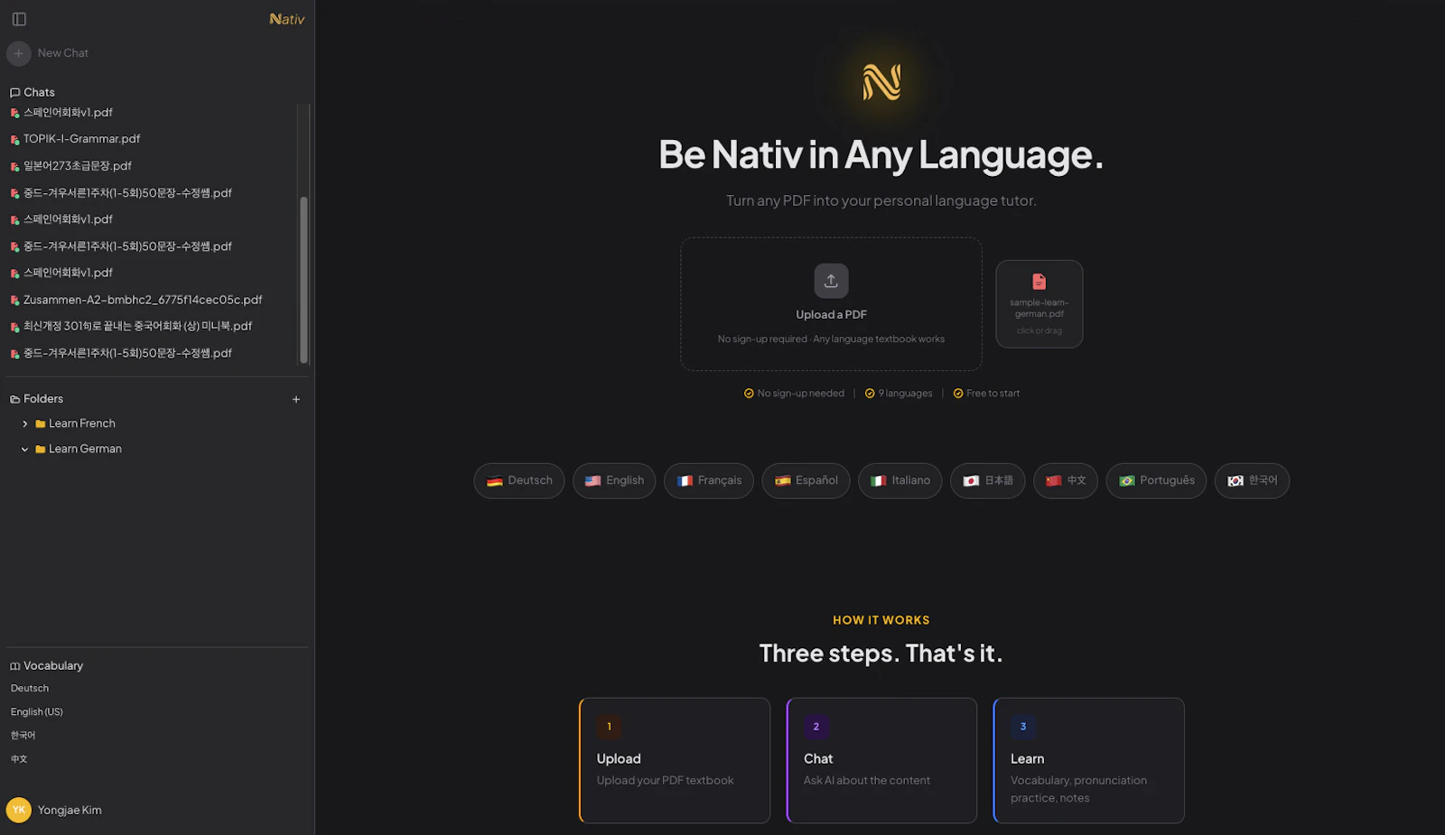 Nativ screenshot 2