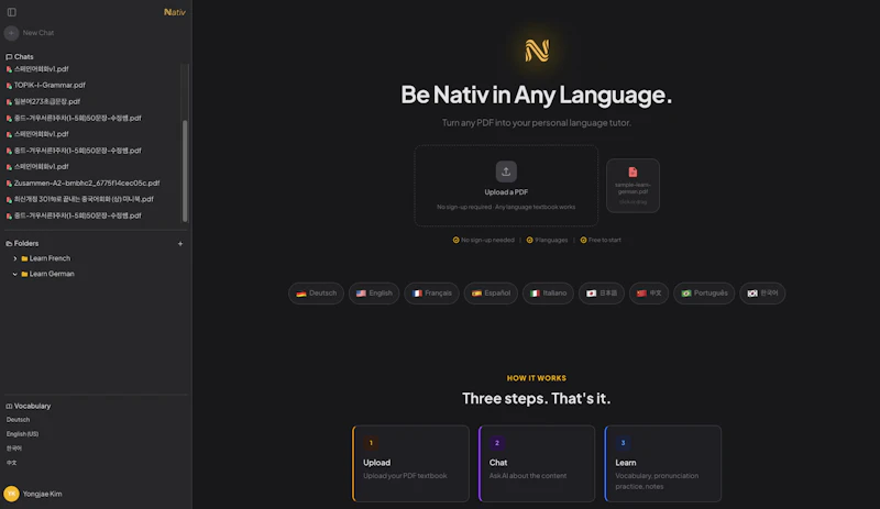 Nativ screenshot 2