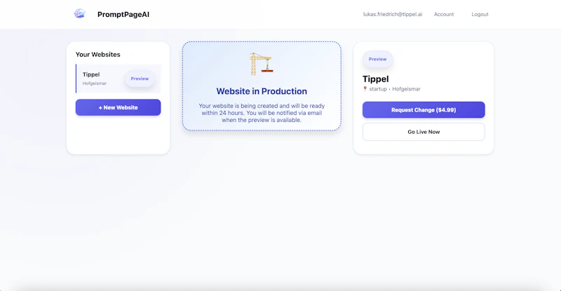 PromptPageAI screenshot 6