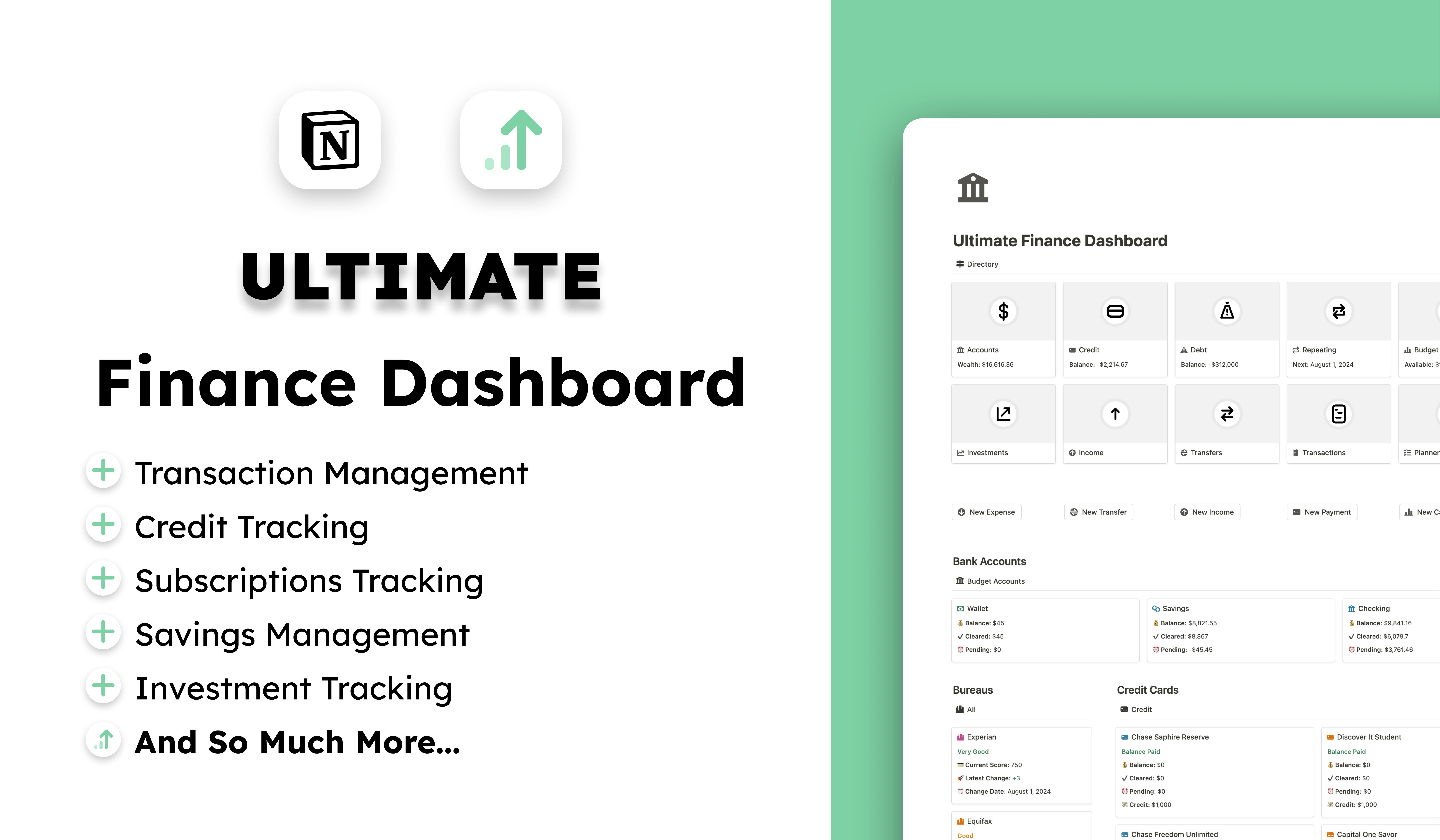 Понятие Ultimate Finance Dashboard медиа 2